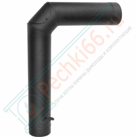 Элемент подключения VBR, черный (НЕРЖ-439/0,8) d-120 (Вулкан)