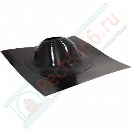 Проходка кровли Master flash №4 (д.300-450мм 890х890мм), черный, угловой (No name)