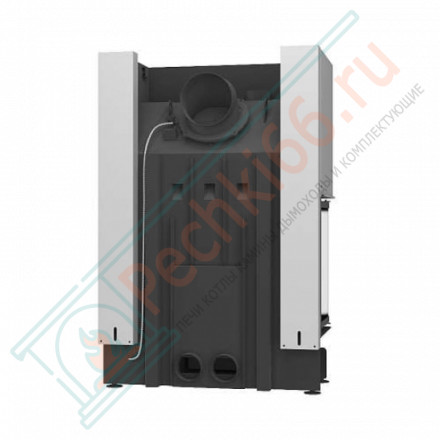 Топка Дельта 1000 B три стекла принтинг черный шамот (Экокамин)