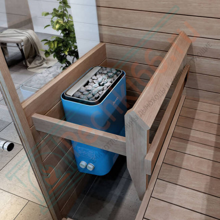 Печь для сауны VIENNA 60 STS (6 кВт, цвет чёрный, 12/20 кг камней)