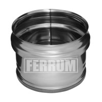 Заглушка-внешняя (НЕРЖ-430/0,5) d-120 (Феррум) Заглушка-внешняя (НЕРЖ-430/0,5) d-120 (Феррум)