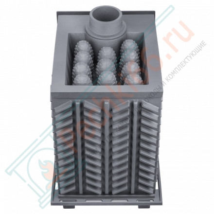 Чугунная печь для бани Гефест GFS-ЗК 40 в сетке (ТехноЛит)