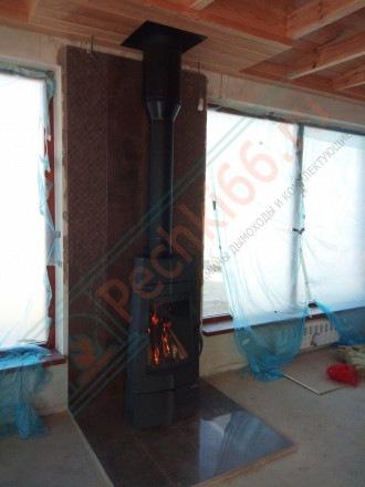 Чугунная печь-камин CHAMANE (INVICTA)