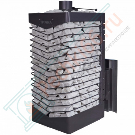 Банная печь для Русской бани № 06МС 02 сетка (Тройка) до 24 м3