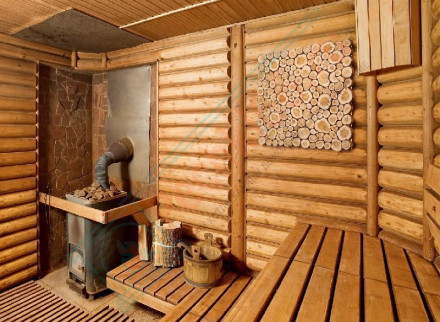 Панно из можжевельника на щите 700х600 мм