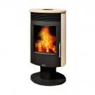 Печь-камин Tartu 5 поворотная с верхней плитой - крем мокка (ABX) Печь-камин Tartu 5 поворотная с верхней плитой - крем мокка (ABX)