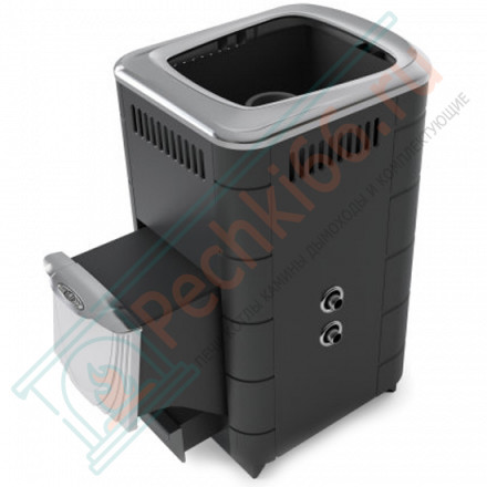 Чугунная печь для бани Тунгуска Cast ТО антрацит (T.M.F)