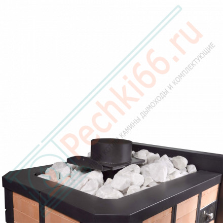 Печь для Русской бани МП-16 с парогенератором, в кирпичной облицовке (Тройка) до 16м3