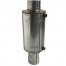 Теплообменник на трубу (Aisi-439/1.0 мм) d-115 мм, 7 л (УМК) Теплообменник на трубу (Aisi-439/1.0 мм) d-115 мм, 7 л (УМК)