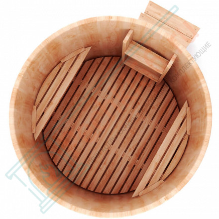 Купель кедровая круглая 200х200х120 (НКЗ)