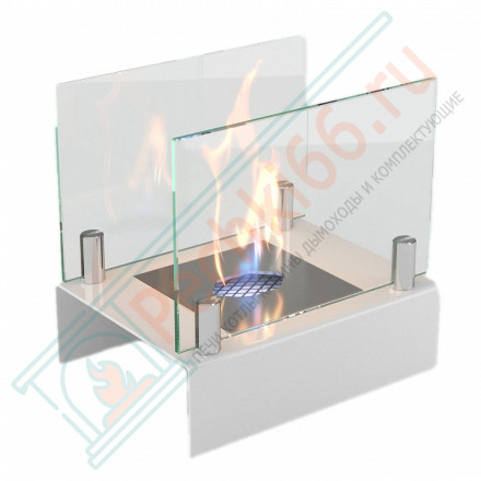 Биокамин Арлекино S, белый (LuxFire)