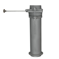 Чугунный шиберный модуль L=500, d-130 (ТехноЛит)