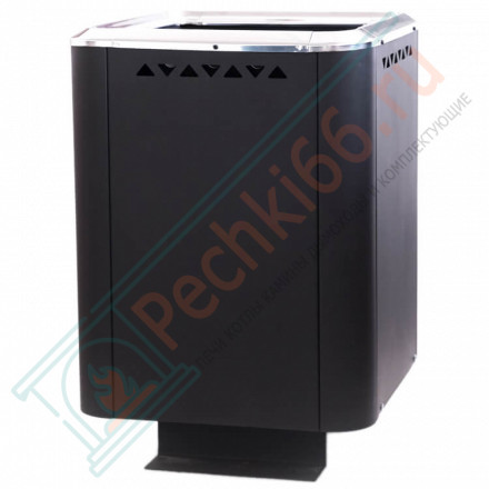 Чугунная банная печь Сибирь-24, конвекционная, с чугунной дверцей (НМК)