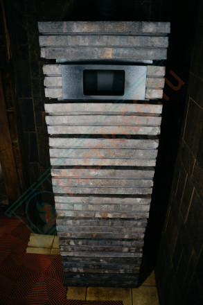 Дровяная банная печь Grill'D Shaman Long (2 каменки)