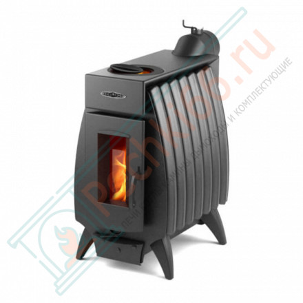 Отопительная печь Огонь-батарея 7, антрацит (T.M.F) до 150 м3