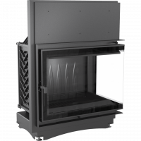 Чугунная топка Amelia right BS Deco (Kratki)