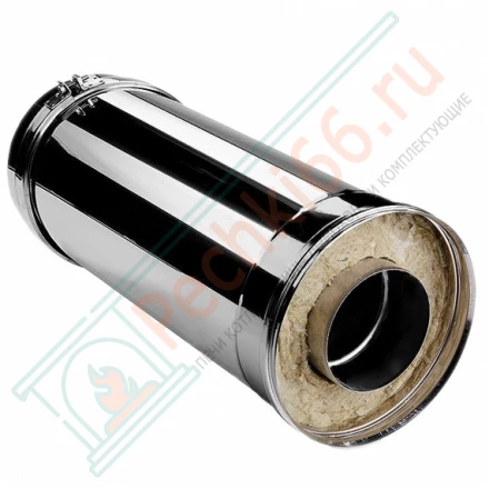 Сэндвич труба V50R с изол L=500 (AISI-321/0,5-AISI-304/0,5) d-160/260 (Вулкан)