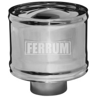 Зонт с ветрозащитой (НЕРЖ-430/0,5) d-120 (Феррум) Зонт с ветрозащитой (НЕРЖ-430/0,5) d-120 (Феррум)