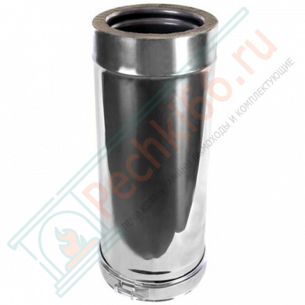 Сэндвич труба для дымохода L=500 (AISI-316L/0,8-AISI-304/0,5) d-115/200 (Craft-HF-50B)