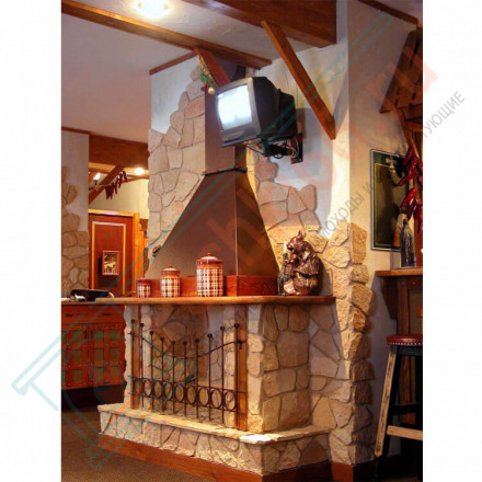 Плитка прямая Рваный камень Мини (0.84 м2 в коробке) (Терракот)