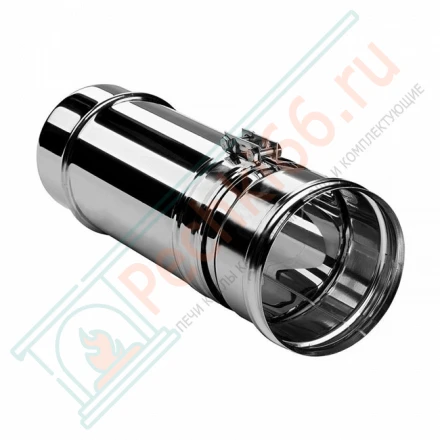 Труба телескопическая L=260-400 (AISI-304/0,5мм) d-104 (Вулкан)