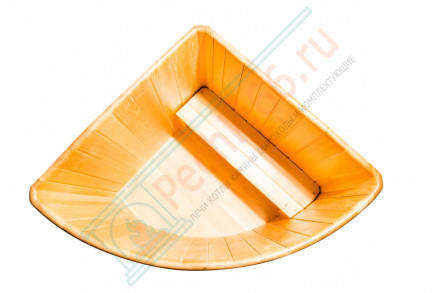 Купель кедровая угловая 110х110х120 (НКЗ)