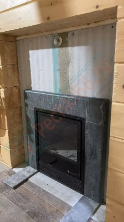 Печь для бани ИзиСтим Геленджик в талькохлорите под ключ (монтаж 03.04.2021)