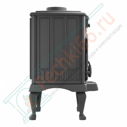 Печь-камин отопительная ПМЧ-12С, с патиной (Сибирский ЖАР)