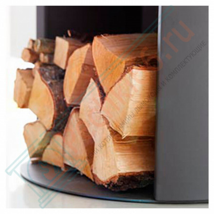 Печь-камин 556G:2 Style, верх стекло, цвет белый (Contura)