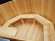 Японская баня Фурако круглая с внутренней печкой 180х180х120 (НКЗ) в Оренбурге