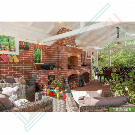 Плитка угловая Майами Классик Макси, шт. (Терракот)