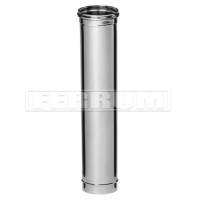 Дымоход L=1м (НЕРЖ-430/0,5) d-200 (Ferrum GS)