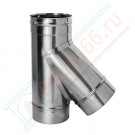 Тройник 45° без изол (НЕРЖ-321/0,5) d-200 (Дымок-Lux)