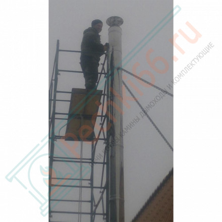 Монтаж дымохода УМК