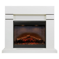 Каминокомплект Lindos - Алебастр (Высота 985мм) с очагом Symphony 26'' DF2608-INT