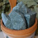 Камень для бани Жадеит колотый средний, м/р Хакасия (ведро), 20 кг в Оренбурге