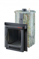 Дровяная банная печь Малютка ПФ "Жадеит наборный" (Ферингер)