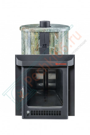 Дровяная банная печь Ферингер Малютка ПФ "Жадеит наборный" до 18 м³