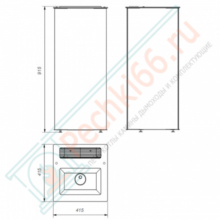 Электрическая банная печь Sangens W12G Glass