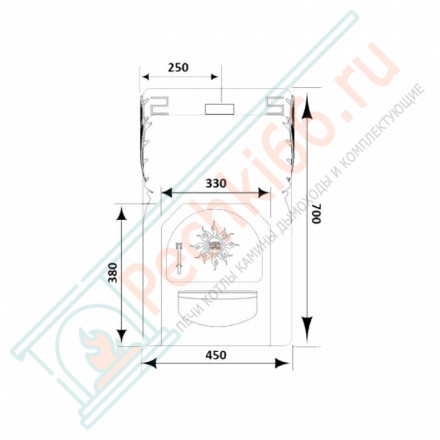 Банная печь Затея Декор (Царь-Печи)