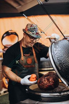 Гриль керамический Classic PRO Red с ножками (Monolith)