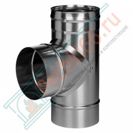 Тройник 90° без изол (НЕРЖ-321/0,5) d-250 (Дымок-Lux)