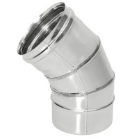 Отвод моно 45° ОМ-Р (316-0.5) d-150 (ТиС Промо)