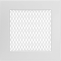 Вентиляционная решетка для камина 170х170, белая (FireWay)