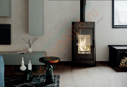 Печь-камин Solum, золотая сталь (Defro-Home) 9кВт