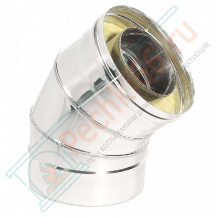 Отвод Термо 45° ОТ-Р (316-0.5/304) d-100/160 (ТиС Промо)