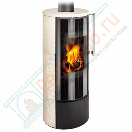 Печь-камин Irun рельефная керамика (Romotop)