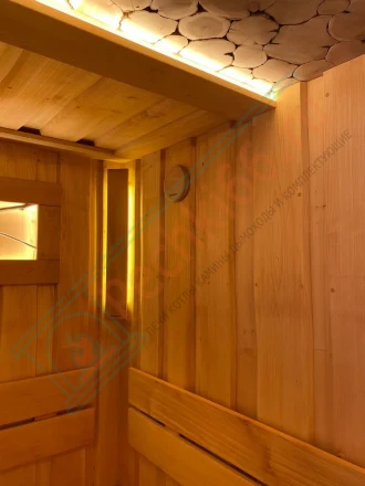 Светильник Woodson FIJI Line угловой со светодиодной лентой, Ольха (24V)