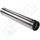 Труба прямая L=1000 без изол (НЕРЖ-321/0,5) d-180 (Дымок-Lux)