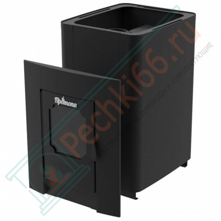 Печь для бани Парилка 24С, дверца со стеклом (Протопи) до 24 м3